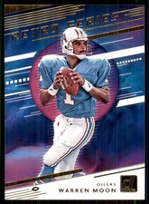 2020 Donruss Retro Series #RS-WM Warren Moon Houston Oilers