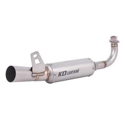 Low Mount Full System Header Pipe Exhaust Muffler For Honda Monkey 125 2018-2025