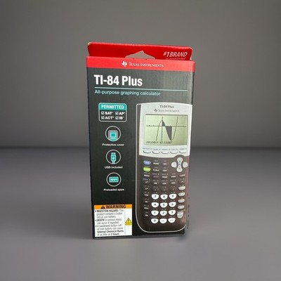 Texas Instruments TI-84 Plus All Purpose Graphing Calculator NEW UNOPENED BOX