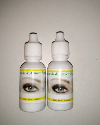 2 X Manzanilla / Arnica Eyedrops Chamomile 100% Natural Gotas para Ojos 2PC