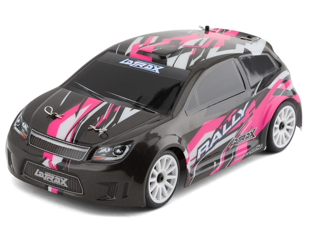 Traxxas 1/18 Latrax Rally RTR 4WD Electric Rally Car (Black/Pink)