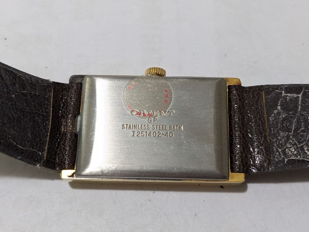 ORIENT Small Second Handwind Wristwatch Vintage D… - image 5