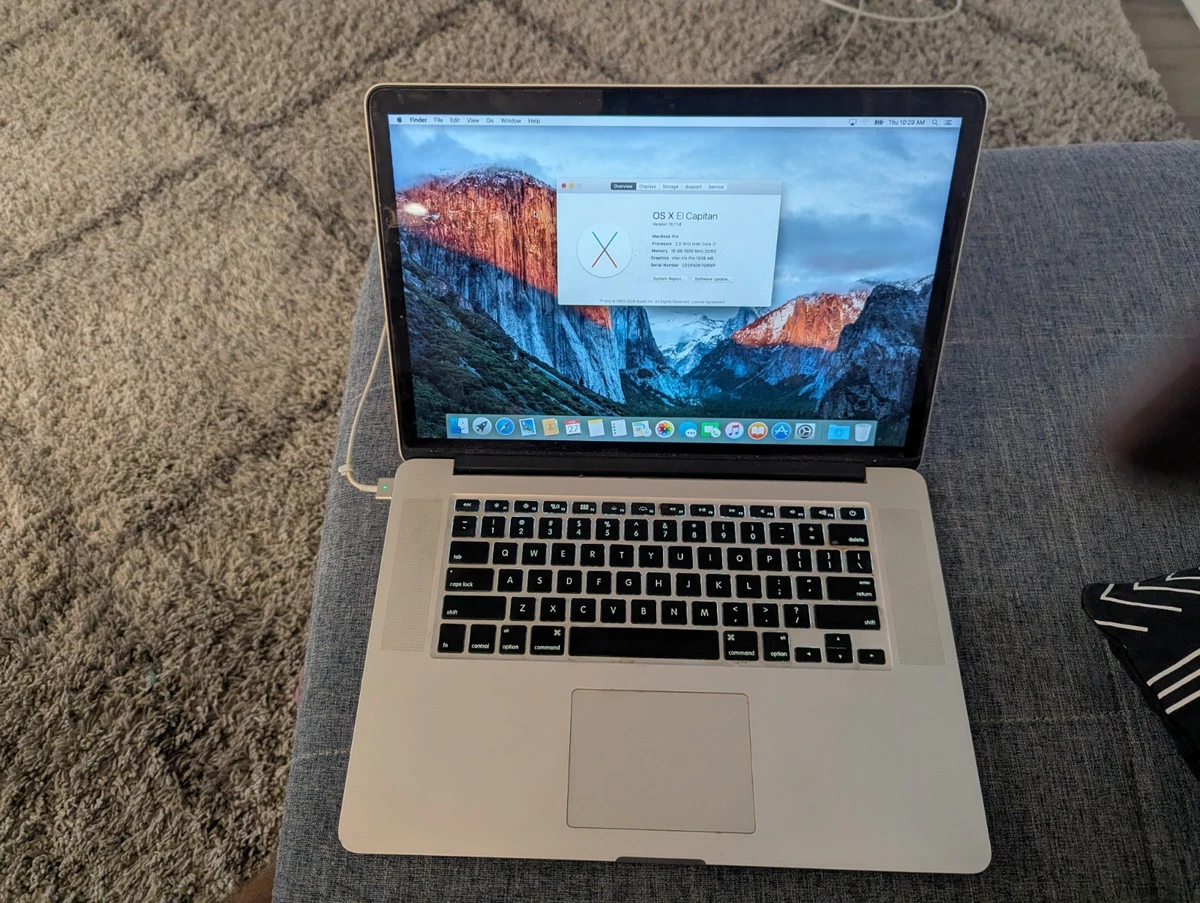 Apple MacBook Pro 15 in 2015 for sale | eBay