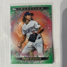 2024 Topps Inception - Tyler Glasnow #9 Green