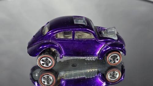 Hot Wheels Redline CUSTOM VOLKSWAGEN Purple w/White Interior US