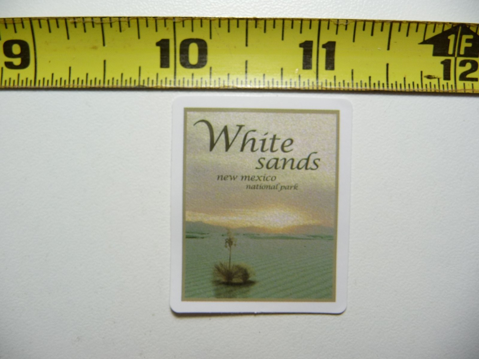Tiny White Sands New Mexico Sticker Decal National Park Collectible