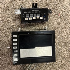 86-89 Oldsmobile Toronado Trofeo Radio Cassette Tape And Console Equalizer Set