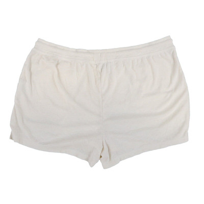 Alfani Womens Terry Cloth Shorts Lounge Pajama Casual Ivory Xl New