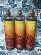 3 Bath Body Works Into the Wild Fine Fragrance Body Mist 8 oz
