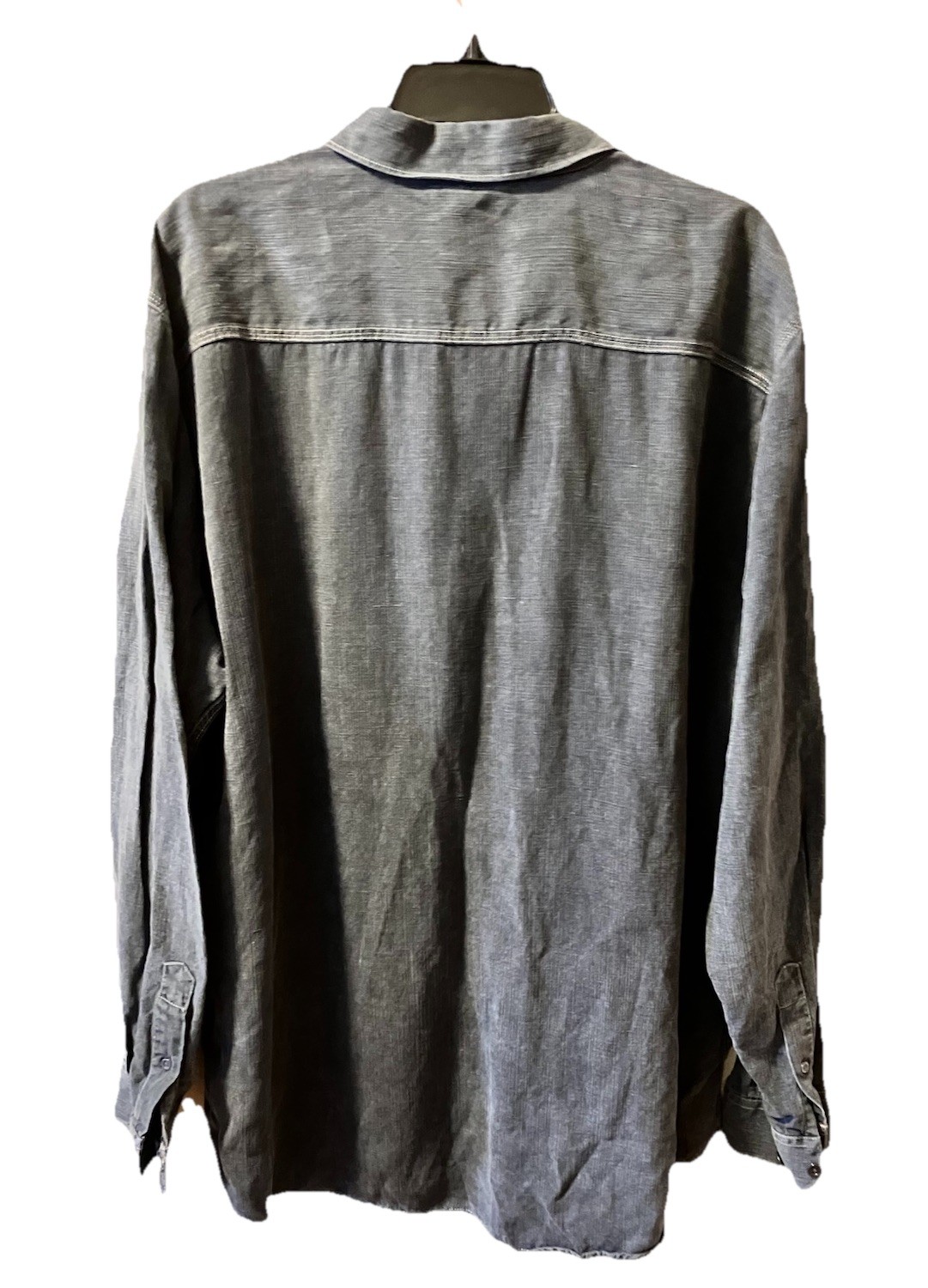 Carbon2Cobalt Eclipse Denim Button Down Collared … - image 6