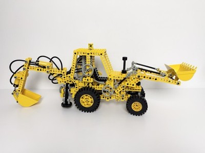 Lego Technik Technic Set 8862 Schaufelbagger Bagger Pneumatik Vintage TOP  