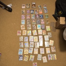 Pokemon lot stacked with over 50 expensive cards and filled with ex through v  