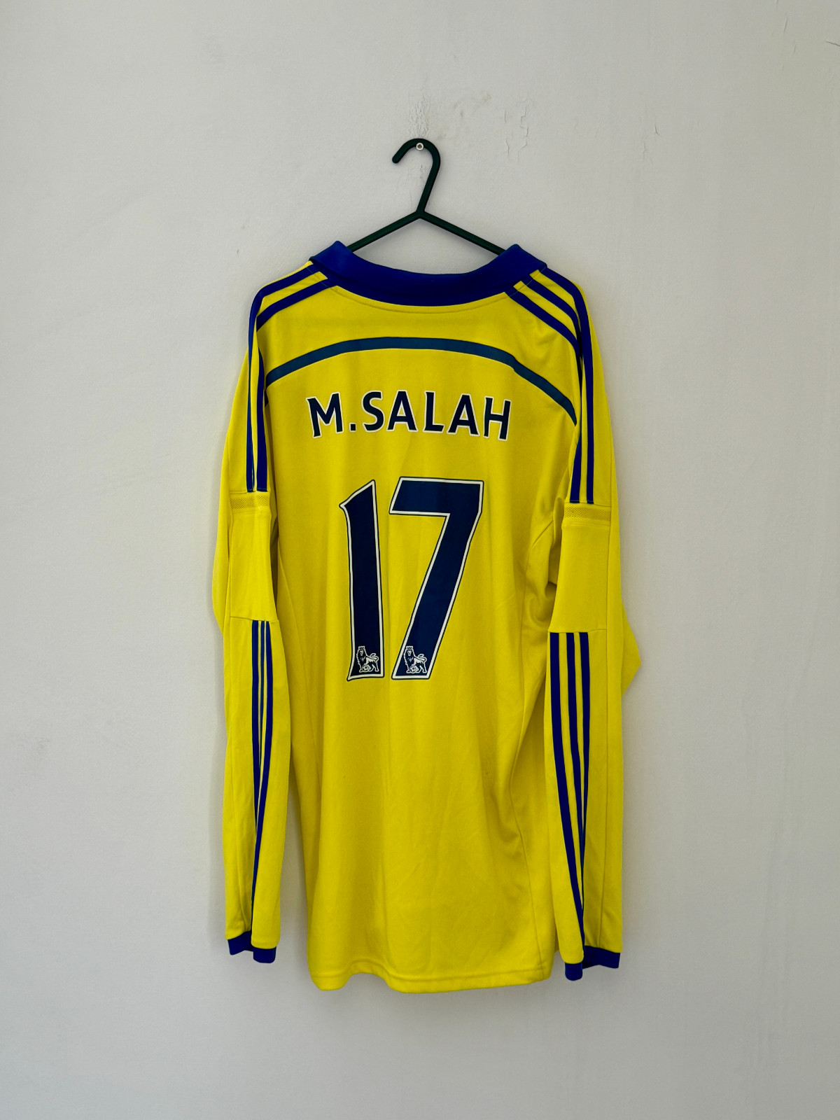 Camiseta Chelsea Visitante 2014/15 Salah 17 L/S (XL)