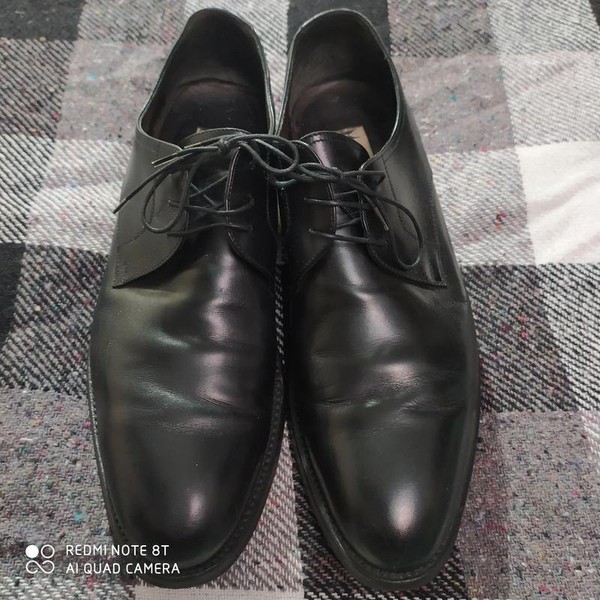 Men Moreschi Heels Black Leather 43 #NOLD