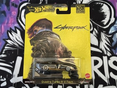 Hot Wheels Premium Pop Culture Cyberpunk 2077 Quadra Turbo R V Tech 