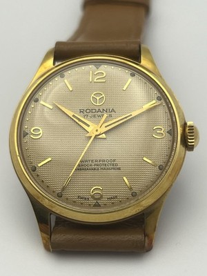 Uhr RODANIA 50er Jahre Handaufzug - Vintage watch N.O.S. (Neuer alter Lagerbestand)