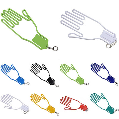 Golfhandschuhe Halter Sport Golfer-Werkzeug Ausrüstung Kunststoff-Rack Trockner