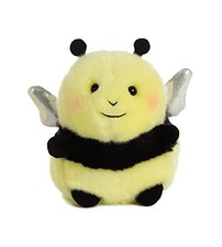 Aurora Rolly Pet " BEE Happy 08819 Plush Stuffed Animal Toy