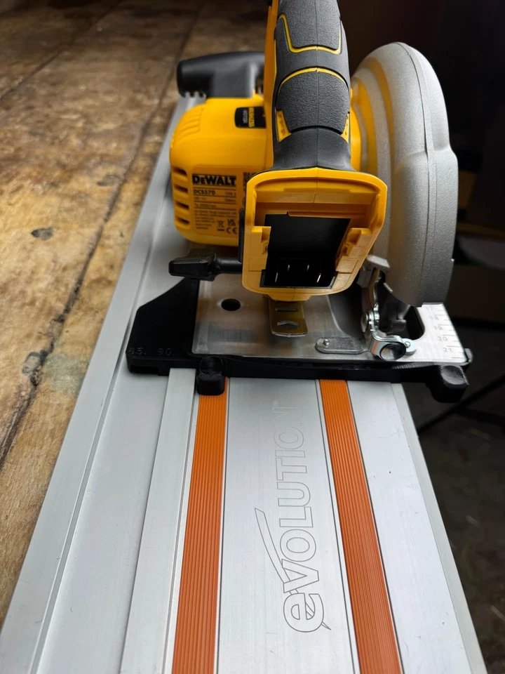 TOOLAX Base for Dewalt DCS570 DWE575 DCS575 DCS578 DCS573 - Evolution guide rail - Image 3 of 4