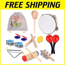 Kids Musical Instruments Set - Educational Percussion Toys