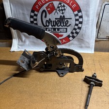 77-82 C3 Corvette Parking Emergency Brake Handle Assembly E-brake W Cable Oem