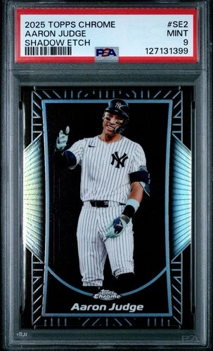 2025 Topps Chrome - Shadow Etch Aaron Judge #SE-2 PSA 9