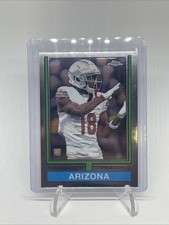 2024 Topps Chrome NFL Marvin Harrison Jr 1974 RC Silver Refractor #74TF-5 (NM)