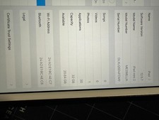 Apple iPad mini 2 A1489 32 GB, Wi-Fi, 7.9 in - Silver/White