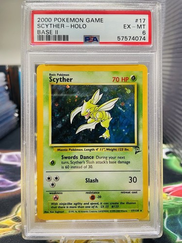 Scyther graded PSA 6 for sale on eBay