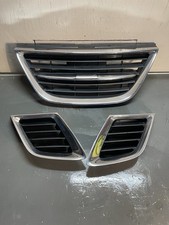 Saab 9-2x Front Bumper Grill Set Chrome Oem Used Part Saab 9-2x Front Bumper Grill Set Chrome Oem Used Part