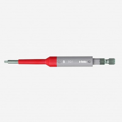 Felo Insulated Square VDE Safety Bit, #1 x 115mm
