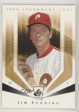 2004 SP Legendary Cuts Jim Bunning #53 HOF 0l2