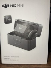 DJI Mic Mini 2TX 1RX Charging Case Wireless Microphone for iPhone/Camera/Androi