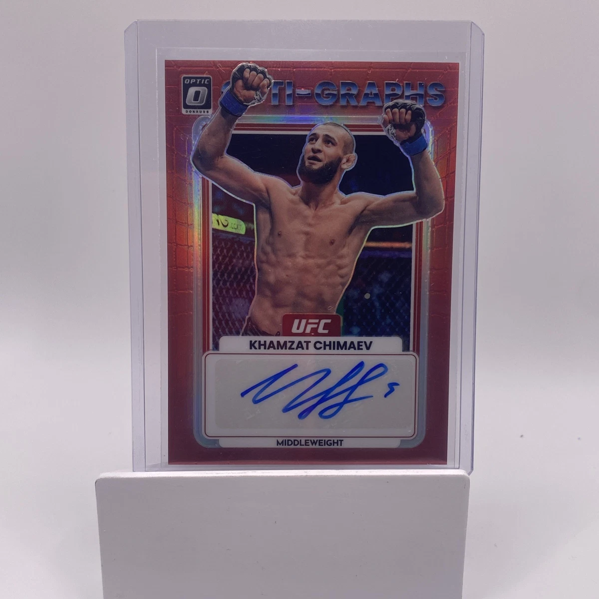 2023 Panini Donruss Optic UFC - Khamzat Chimaev #OG-KCH for sale