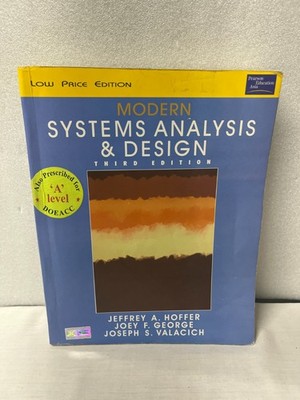 Modern Systems Analysis & Design, 3rd Edition