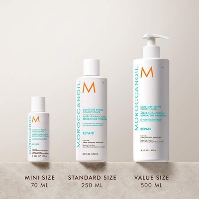 Moroccanoil Authentic Moisture Repair Conditioner for Damaged Hair 3 sizes