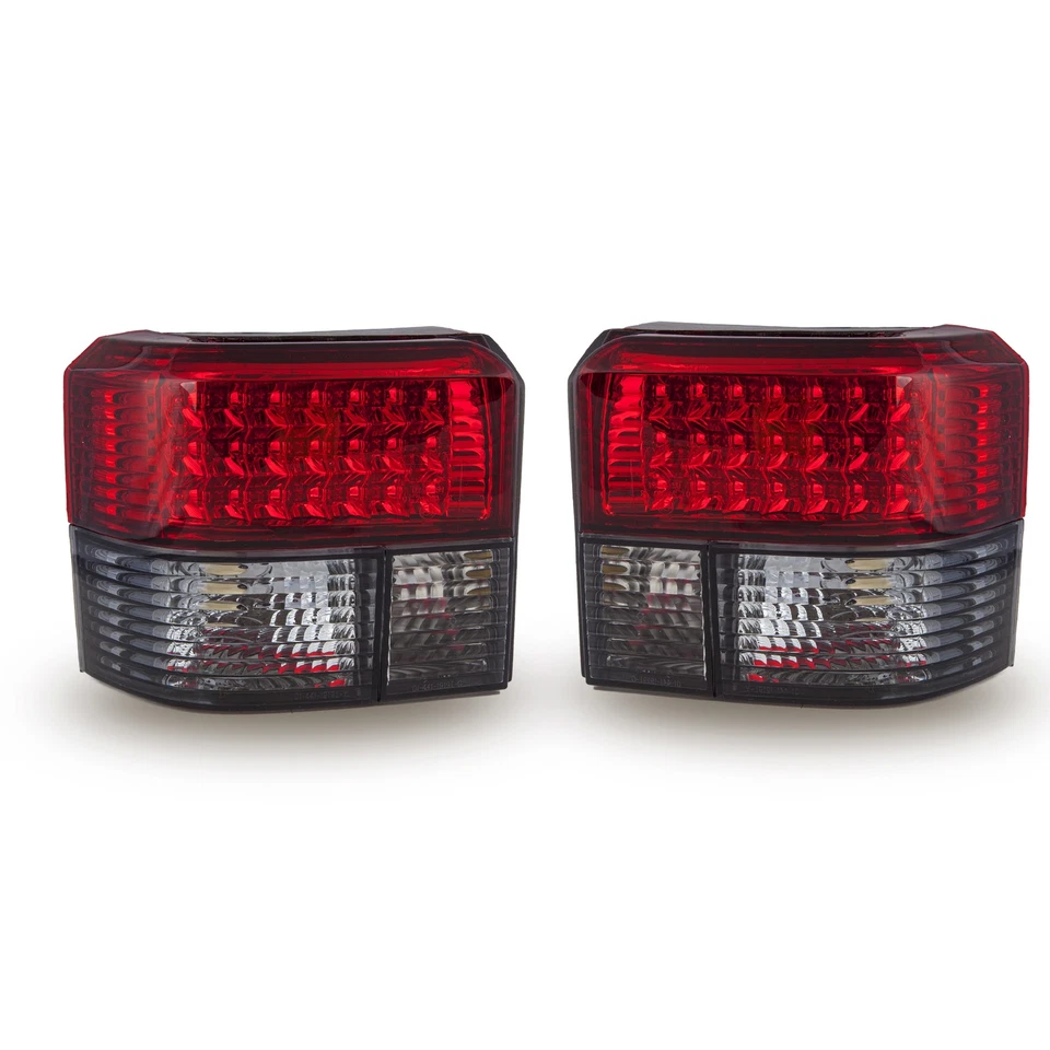 luces traseras para VW T4 1990-2003 TRANSPORTER CARAVELLE MULTIVAN LED rojo humo Foto 2 de 4