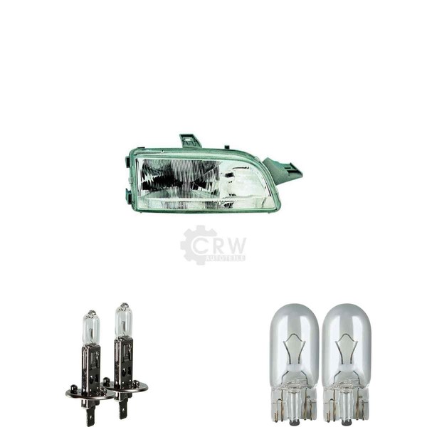 Scheinwerfer Rechts Halogen W5W FüR Fiat Punto Cabriolet Van Inklusive Lampen-image