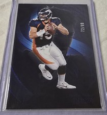 2025 Panini Silhouette Tim Tebow Blue #/99 Broncos