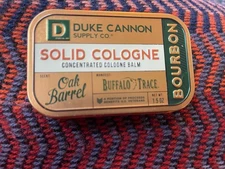 Duke Cannon Supply Co. Oak Barrel Solid Cologne Bourbon