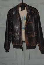 blouson cuir aviateur AVIREX LTD china doll