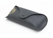 Authentic RayBan Leather Case-Black