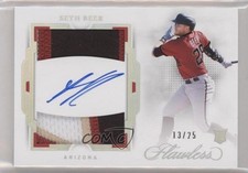 2022 Panini Flawless Rookie 13/25 Seth Beer #RDPA-SB Dual Patch Auto 0hw6