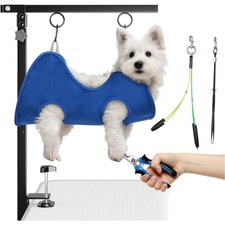 Adjustable Dog Grooming Arm with Hammock   Perfect for Small to Medium Dogs