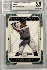 2019 Panini Cornerstones #28 Aaron Judge MARBLE /10 BGS 8.5 (1/10)