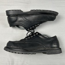 Skechers Jammers Mens Size 10.5 Black Vintage Y2K Platform Grunge Chunky Shoes