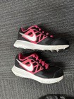 Nike Downshifter  6 Size 11.5  Toddlers Girls Black Hot Pink Shoes — photo 2
