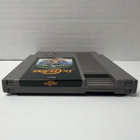 Dr. Chaos (Nintendo NES, 1988) CIB Complete In Box! W Game and Manual! Tested!