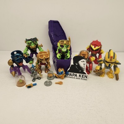 Treasure X Zombie Gold Hunters Figure Lot Moose Toys Coffin Accessories