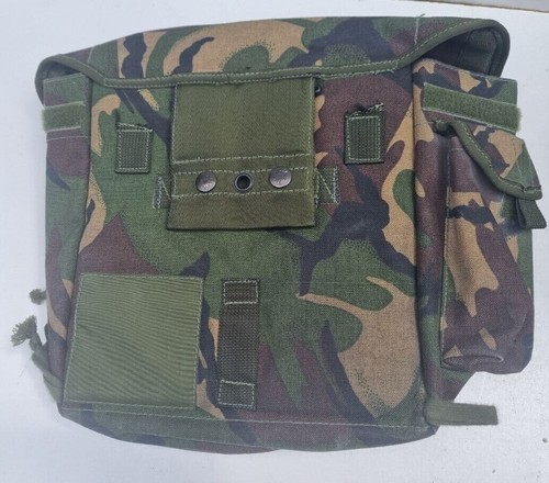 British Army OLIVE + DPM Tasche Haversack Gasmaske Atemschutz Holster Vintage - Bild 5 von 7